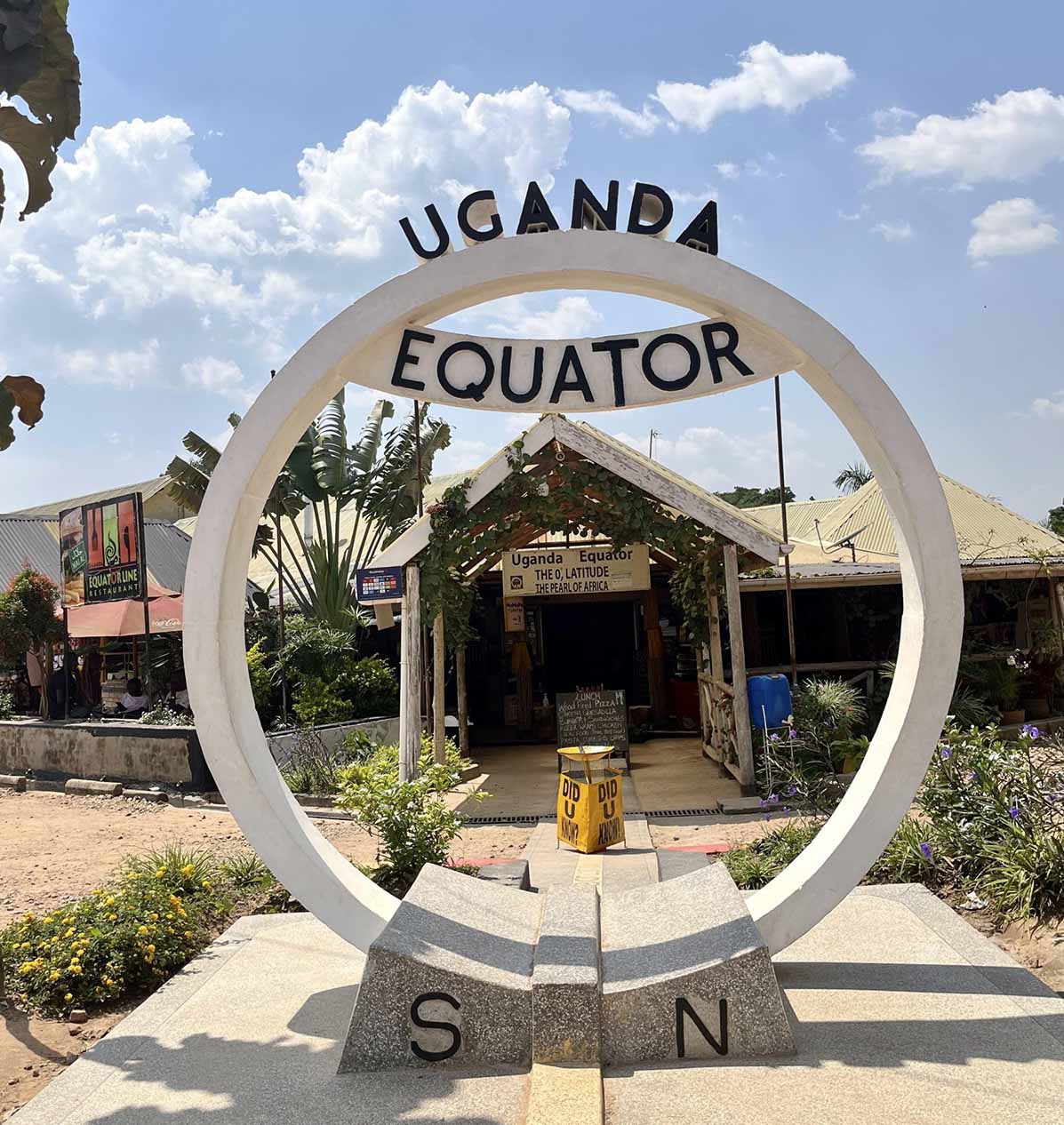 Day 3 &mdash; Breakfast & Transfer to Entebbe via the Equator
